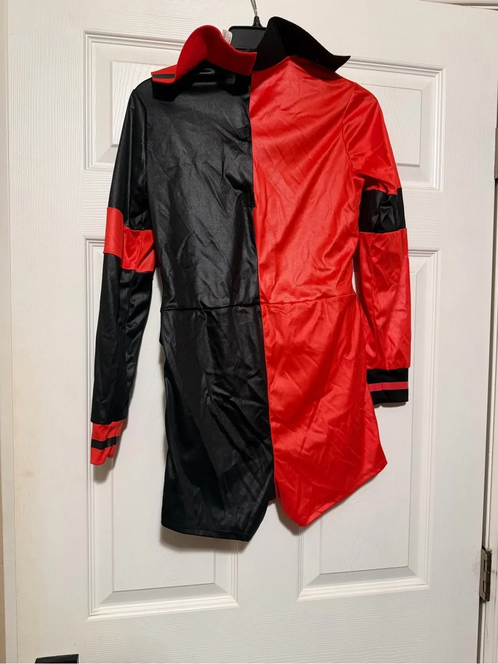 Kids Red and Black Harlequin Costume - Brand: